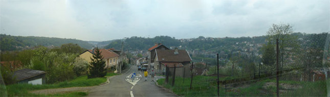 Longwy bas depuis l'antenne
